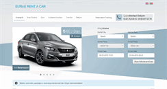 Desktop Screenshot of burakrentacar.net